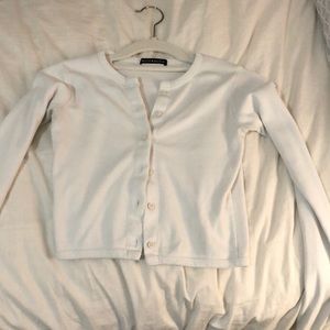 Brandy Melville white long sleeve top